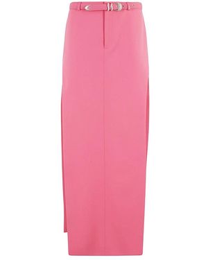 Ssheena Midi Skirts - Pink