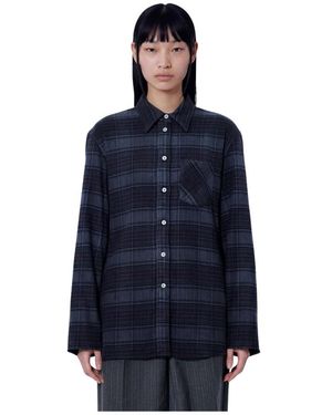 Our Legacy Overhemden ,Blauw ,Katoen Daisy Shirt