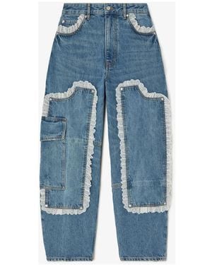 Ganni Wide Jeans - Azul