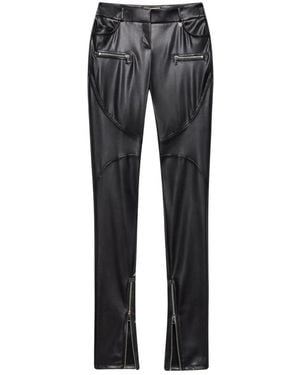 Aniye By Leather Trousers - Grey