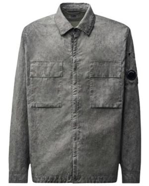 C.P. Company Jassen ,Grijs ,Nylon Technische Overshirt