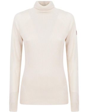 Moncler Truien & Vesten ,Wol Coltrui Van Wolmix - Wit