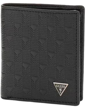 Guess Elegante Madrid Leder Geldbörse - Schwarz