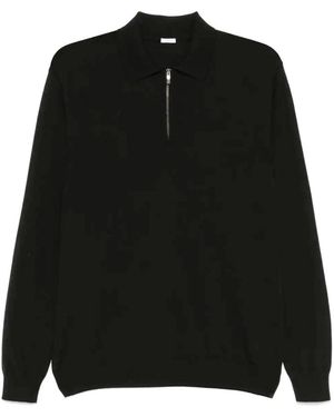 Malo Polo Shirts - Black