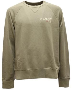 Fay Sweatshirts - Green