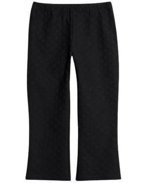 Gucci Cropped Trousers - Black