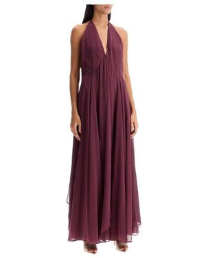 ROTATE BIRGER CHRISTENSEN Maxi Dresses - Purple
