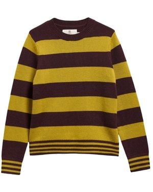 Barbour Round-Neck Knitwear - Yellow