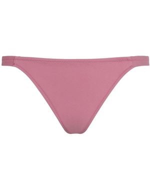 Vilebrequin Tanga Bikini Broekje Effen - Paars