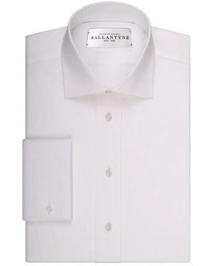 Ballantyne Formal Shirts - White