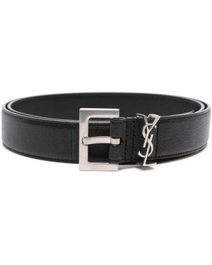 Saint Laurent Accessoires ,Zwart ,Cintura Poncho 1000