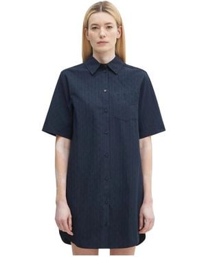 Samsøe & Samsøe Shirt Kleider - Blau