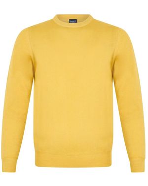Fedeli Gele Trui Met Lange Mouwen, Gegarandeerd Comfort - Geel