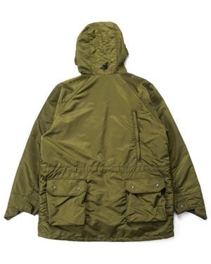 Engineered Garments Garments Field Parka Flight Satin Nylon - Green