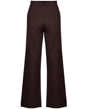 Max Mara Weite Hosen - Braun
