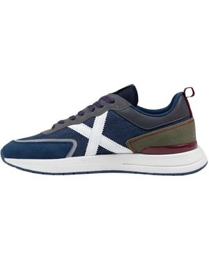 Munich Comfortabele Speed Sneakers - Blauw