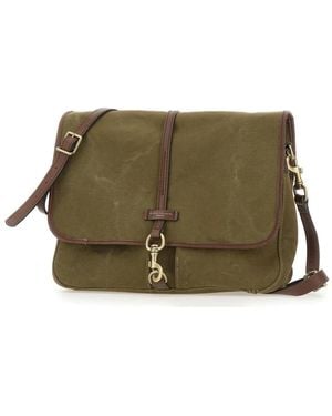 Gianni Chiarini Tassen ,Groen ,Leer Berlino Crossbody Bag