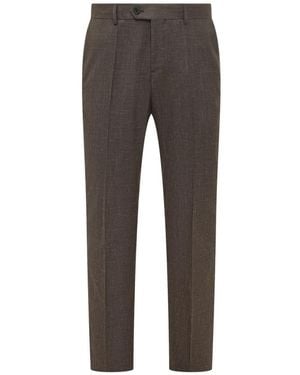 BOSS Suit Trousers - Grey