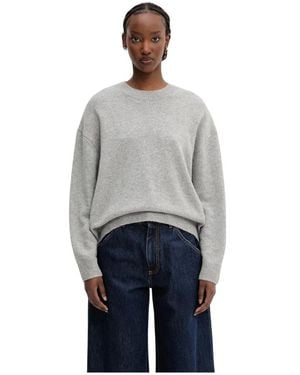 Anine Bing Round-Neck Knitwear - Gris