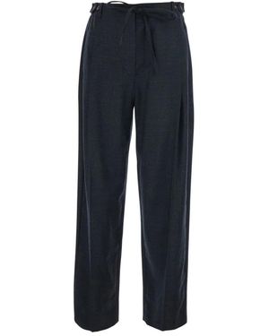 Tela Broeken ,Grijs ,Wol Fox Broek - Blauw