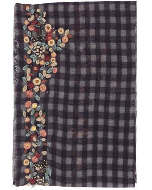 Faliero Sarti Winter Scarves - Black