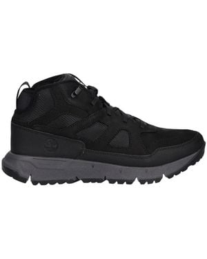 Timberland Voyager Valley Mid Schnürer - Schwarz