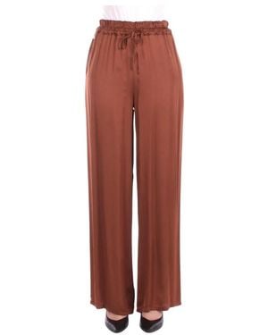 Manila Grace Wide Trousers - Red