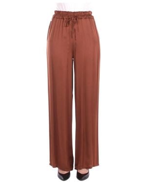 Manila Grace Wide Trousers - Red