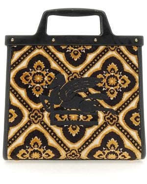 Etro Piccola love trotter bag - Metallizzato