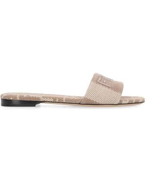Fendi Sliders - Natural