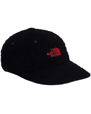 The North Face Logo Motif Baseball Cap - Zwart