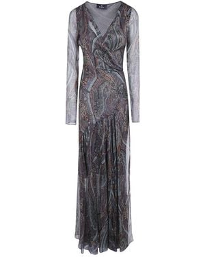 Etro Party Jurken - Grijs