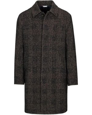 Manuel Ritz Single-Breasted Coats - Negro