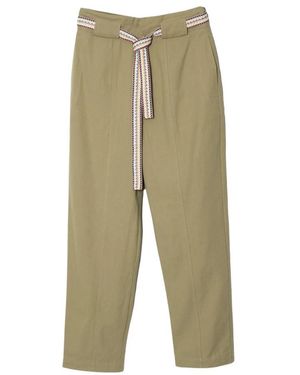 Suncoo Cropped Trousers - Verde