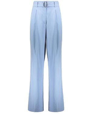 Moorer Wide Trousers - Azul