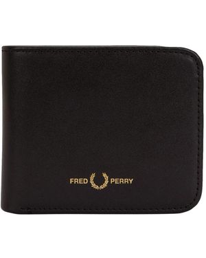 Fred Perry Wallets & Cardholders - Nero