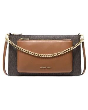 Michael Kors Tassen ,Bruin ,Bags - Wit