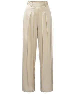 Karmamia Wide Trousers - Neutro