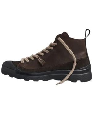 Pànchic Lace-Up Boots - Negro