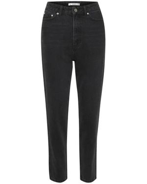 Gestuz Loose Fit Jeans - Black