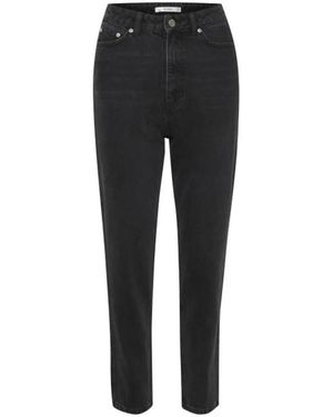 Gestuz Loose Fit Jeans - Black