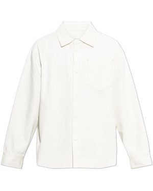 Ami Paris Denim Shirt - Wit