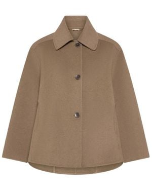 Seventy Single-Breasted Coat - Bruin