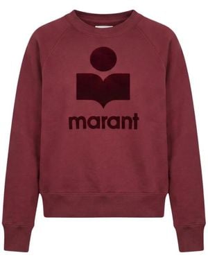 Isabel Marant Hoodies & Sweatvesten ,Rood ,Katoen Milly Ny Sweatshirt