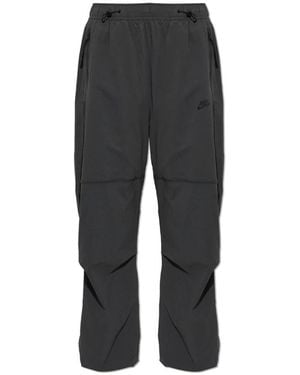 Nike Fitness ,Grijs ,Polyester Dri-Fit Woven Pants