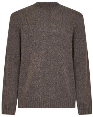NN07 Round-Neck Knitwear - Brown