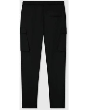 Pure Path Slim-Fit Trousers - Nero