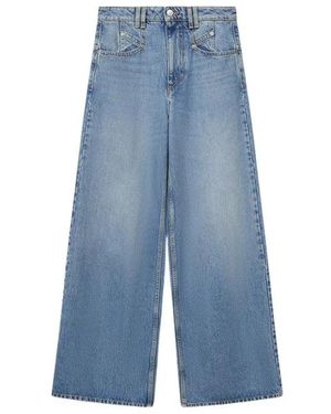 Isabel Marant Wide Jeans - Azul