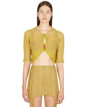 Louise Lyngh Bjerregaard Cardigans - Jaune