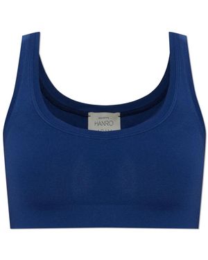 Hanro Tops ,Blauw ,X Adam Sporty Top